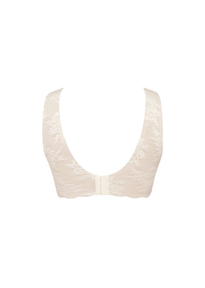 Anita Bralette ESSENTIAL LACE puder in floraler Spitzenoptik