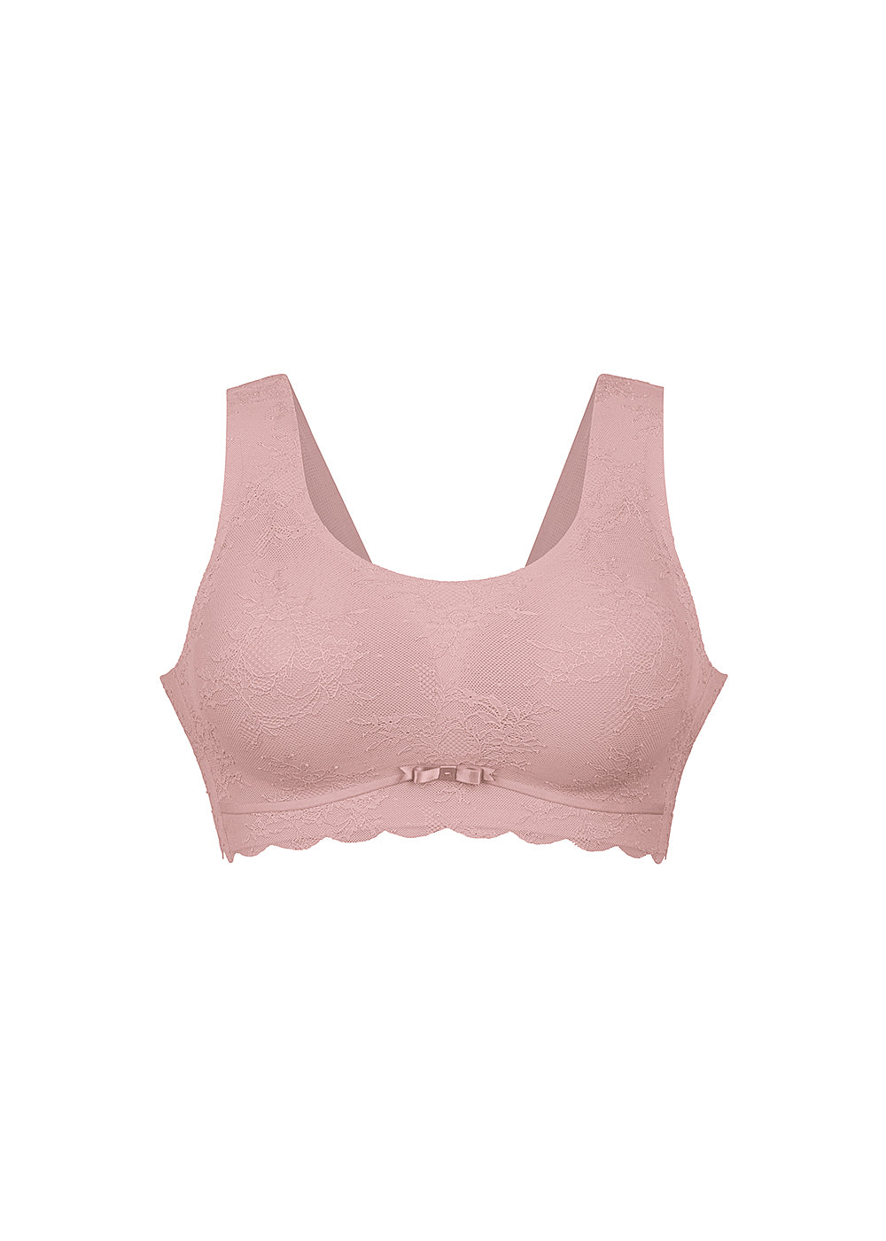 Anita Bralette ESSENTIAL LACE rosa in floraler Spitzenoptik