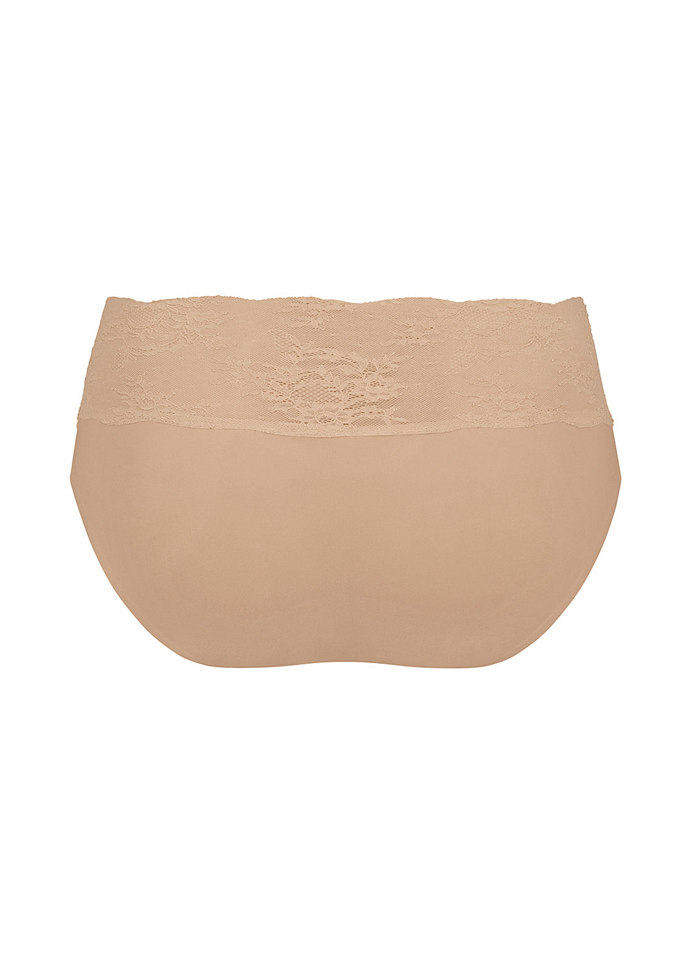 Anita Slip ESSENTIAL LACE High Waist hautfarben aus Multistretch mit floraler Spitze