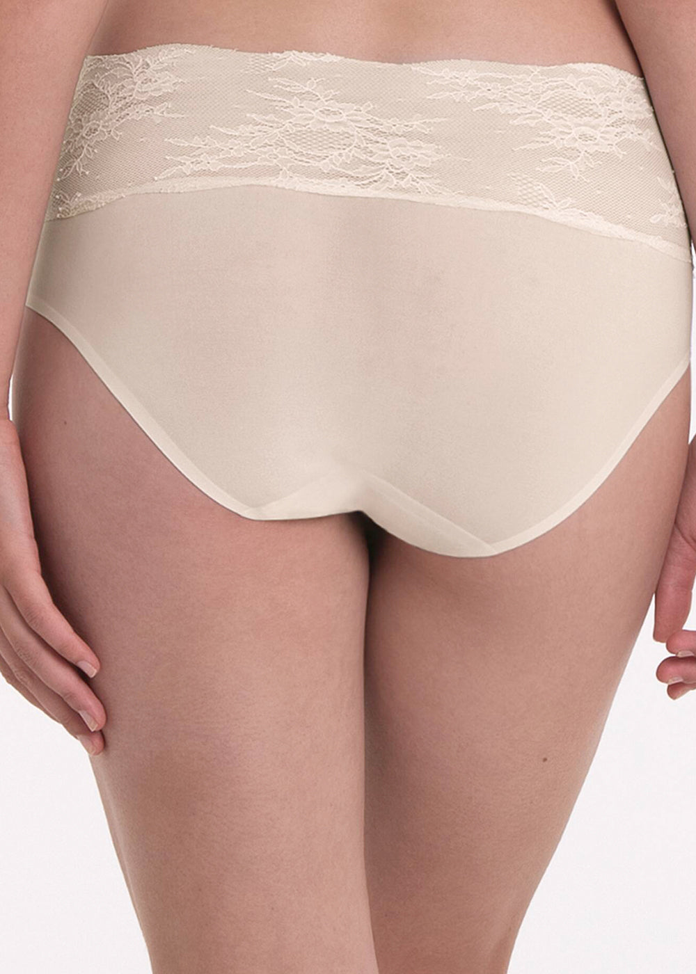 Anita Slip ESSENTIAL LACE High Waist puder aus Multistretch mit floraler Spitze