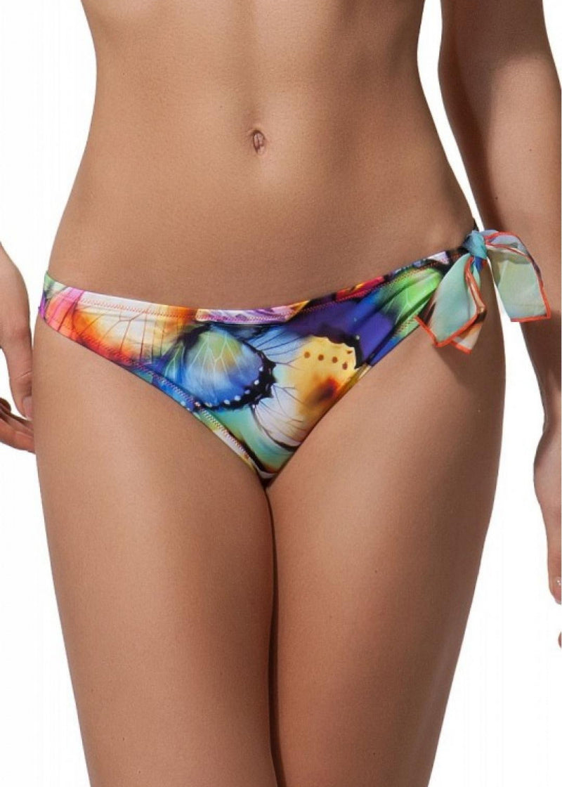 Antigel Bikini-Slip LA MILLE PETALES bunt Schmetterling Muster