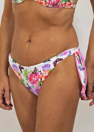 BLUGIRL Schalen Bikini FLOWER BUTTERFLY rosé Blumen Schmetterling Druck