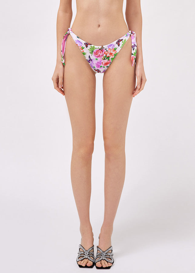 BLUGIRL Triangel Bikini FLOWER BUTTERFLY rosé Blumen Schmetterling Print