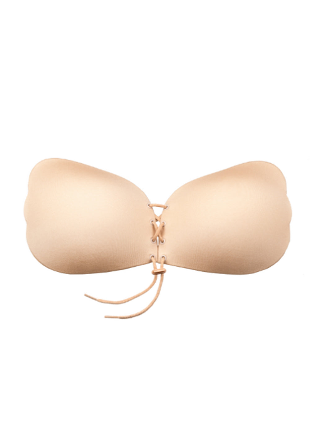 BYE BRA Selbstklebender BH mit Schnürung LACE-IT BRA beige Push-Up