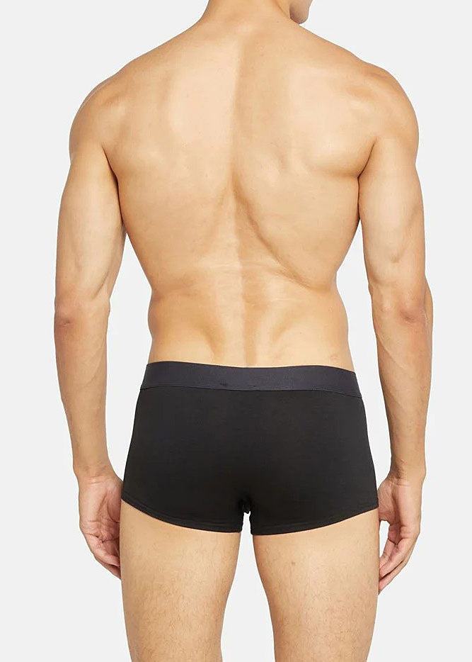 Bikkembergs Boxer TONAL schwarz enganliegend Ton in Ton