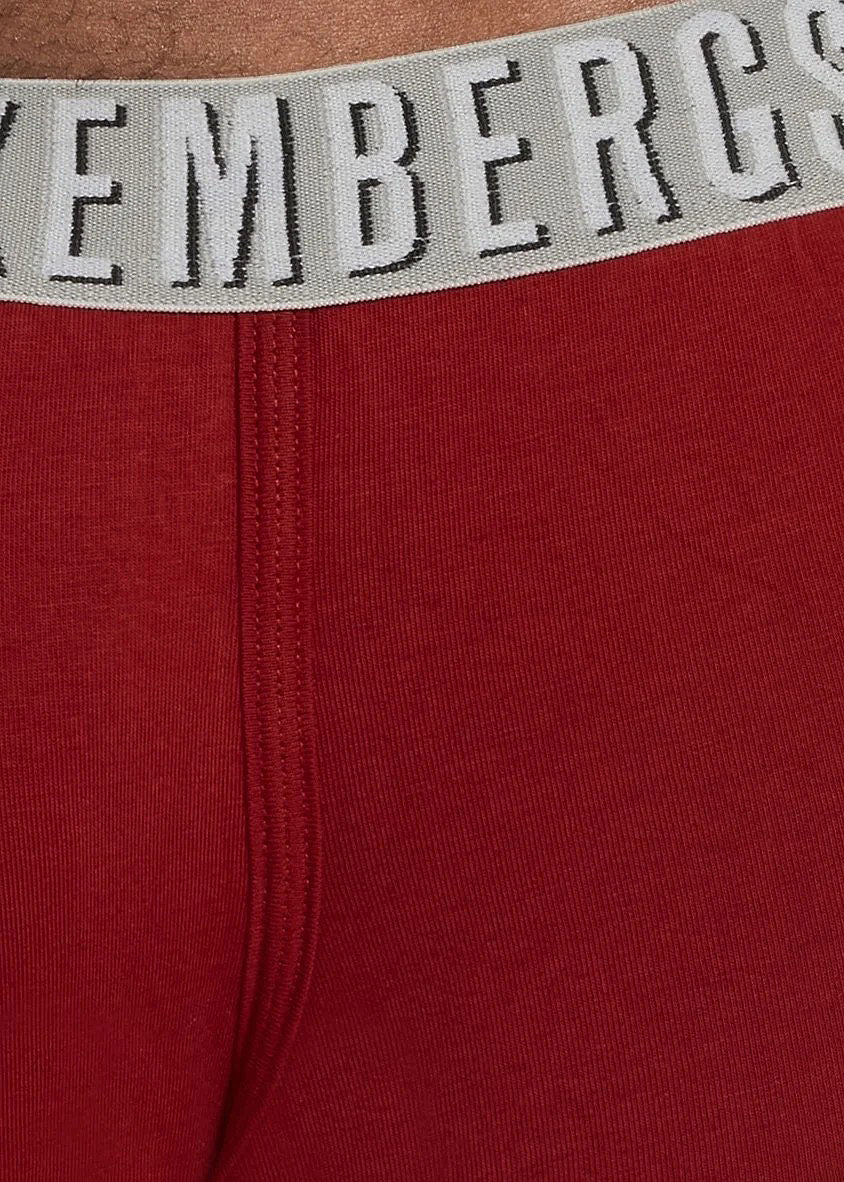 Bikkembergs Boxershorts OMBRE rot Stretch-Baumwolle Gummibund Logo