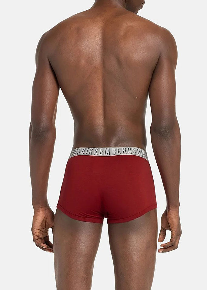 Bikkembergs Boxershorts OMBRE rot Stretch-Baumwolle Gummibund Logo