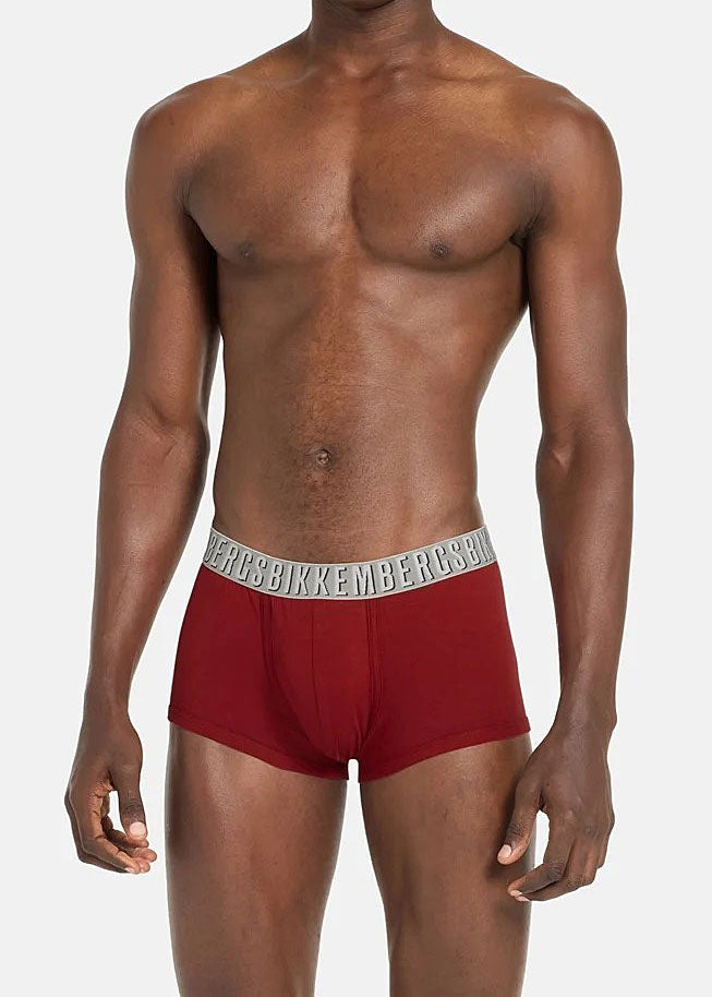 Bikkembergs Boxershorts OMBRE rot Stretch-Baumwolle Gummibund Logo