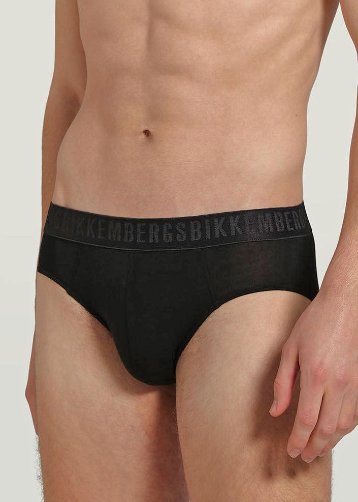 Bikkembergs Slip MICROMODAL in schwarz