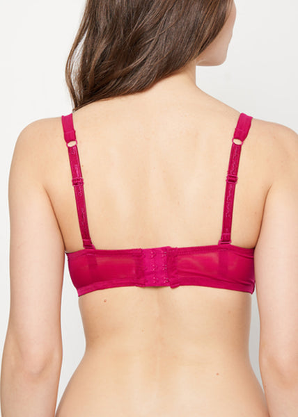 Chantal Thomass Bandeau trägerlos ENCENS MOI magenta Farbe Netzstoff