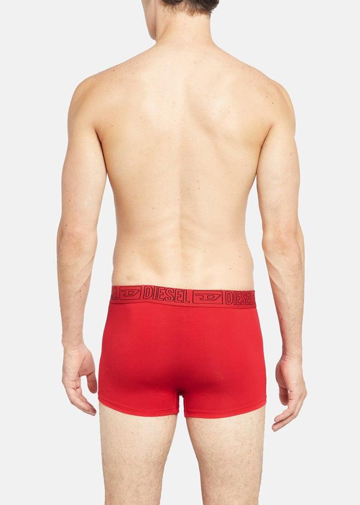 Diesel Boxershort SUCCESS rot Baumwolle schwarz roter Logobund