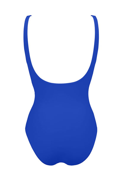 ERES Badeanzug ASIA DUNI azurblau minimalistisch mit Taillenbetonung