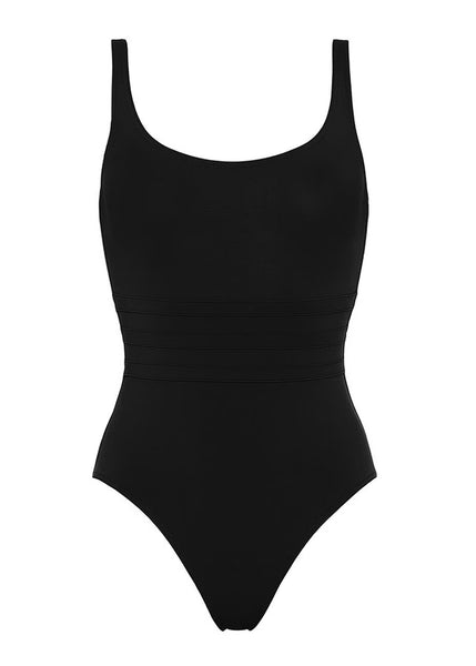 ERES Badeanzug ASIA DUNI schwarz minimalistisch mit Taillenbetonung
