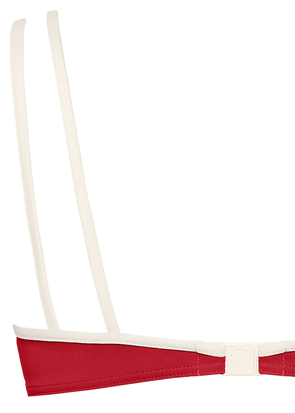 Eres Bikini-Set DAYLE CHERYL rot mit Bügel weiße Kontraststreifen Retro-Stil