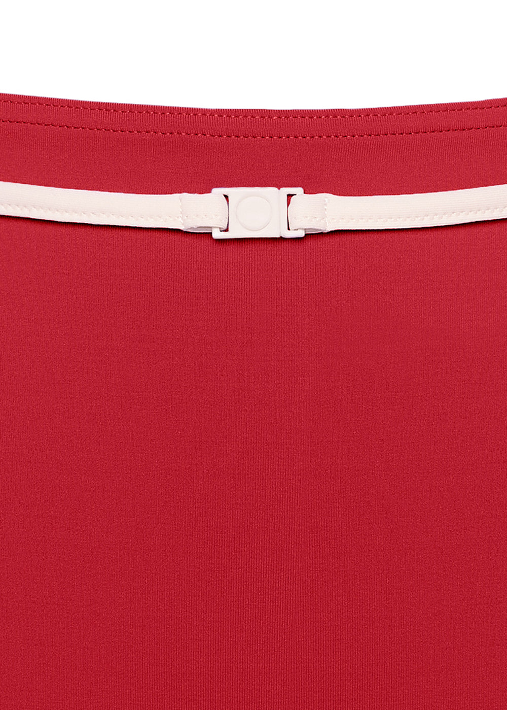 Eres Bikini-Set DAYLE CHERYL rot mit Bügel weiße Kontraststreifen Retro-Stil