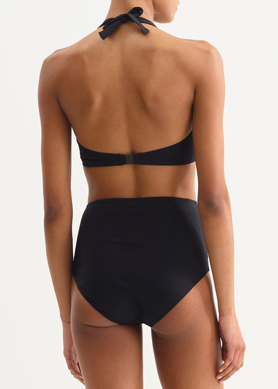 Eres Tringel Bikinioberteil STYLE schwarz mit Schleife Neckholder