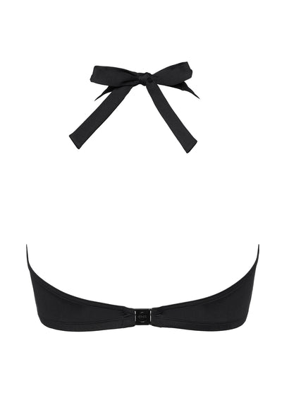 Eres Tringel Bikinioberteil STYLE schwarz mit Schleife Neckholder