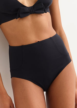 Eres höhere Bikinihose MISTER schwarz Hosentaschen-Optik