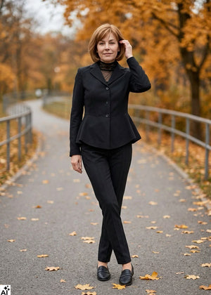 HIGH Jacke TRIM schwarz aus leichtem und elastischem Hightech-Material