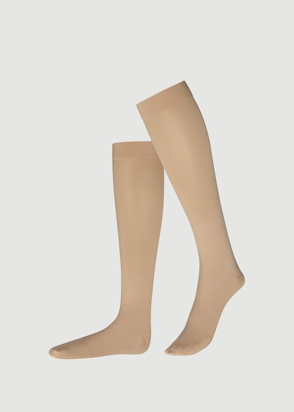 ITEM m6 Kniestrümpfe KNEE-HIGH TRANSLUCENT 30 beige