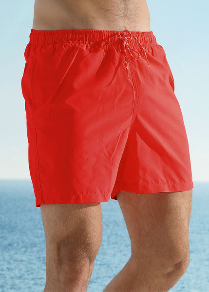 Jolidon Badeshorts BASIC rot