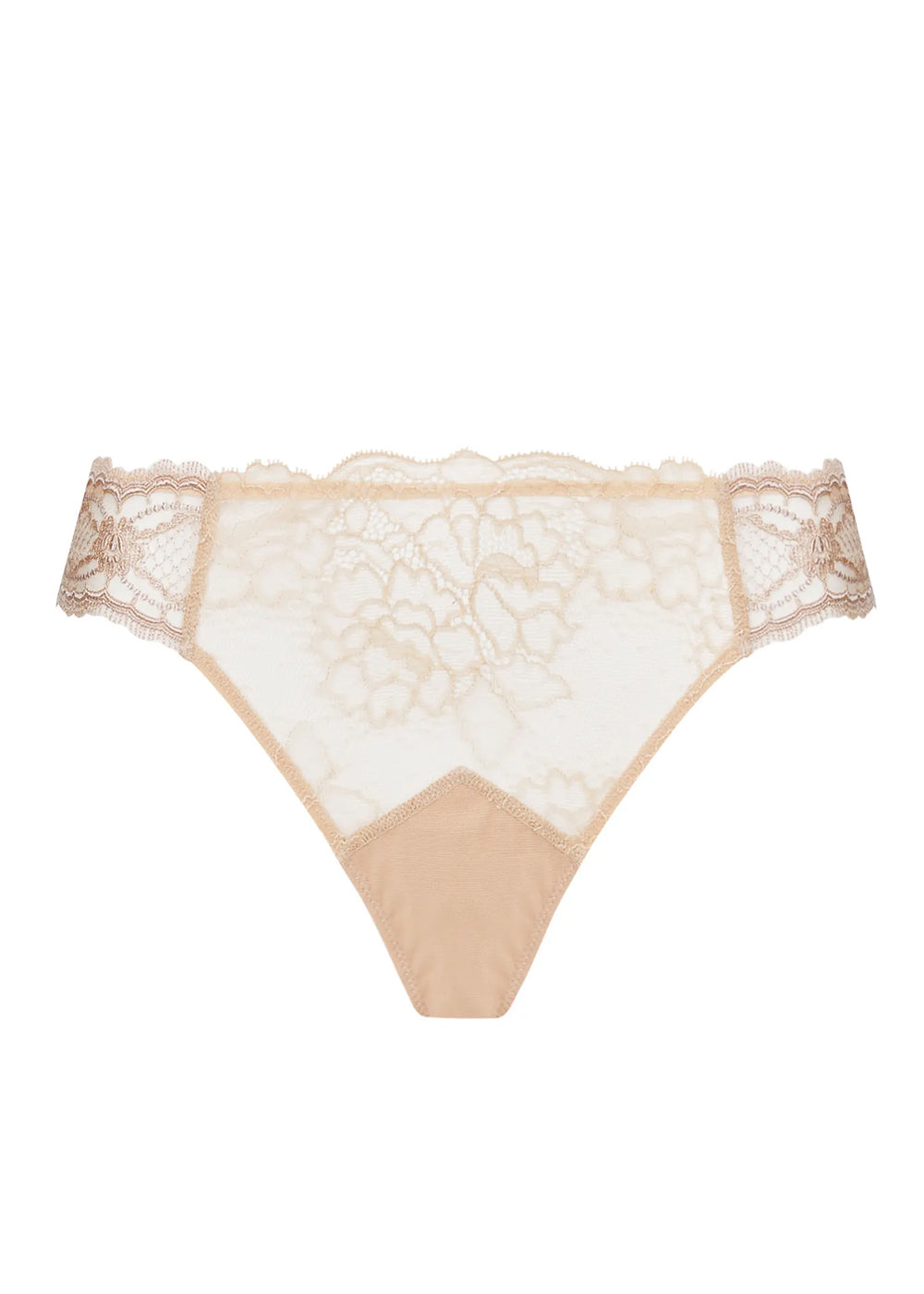 Lise Charmel Brazilian-Slip SUBLIME EN DENTELLE hautfarben aus Spitze