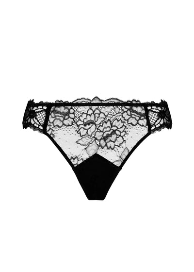 Lise Charmel Brazilian-Slip SUBLIME EN DENTELLE schwarz aus Spitze