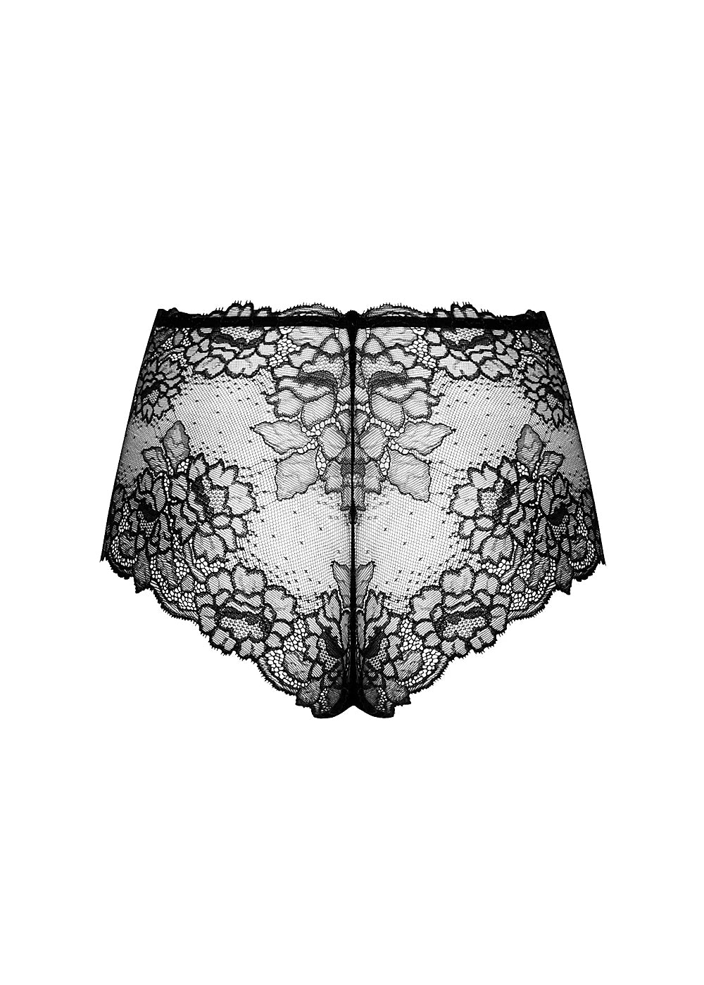 Lise Charmel High Waist Slip SUBLIME EN DENTELLE schwarz aus Spitze