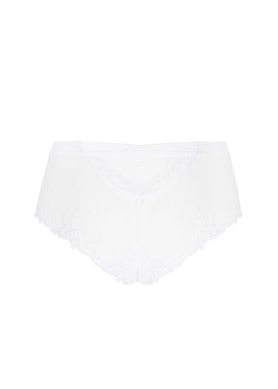 Lise Charmel Panty SOURCE BEAUTE weiß florale Spitze Tüll Komfortmesh