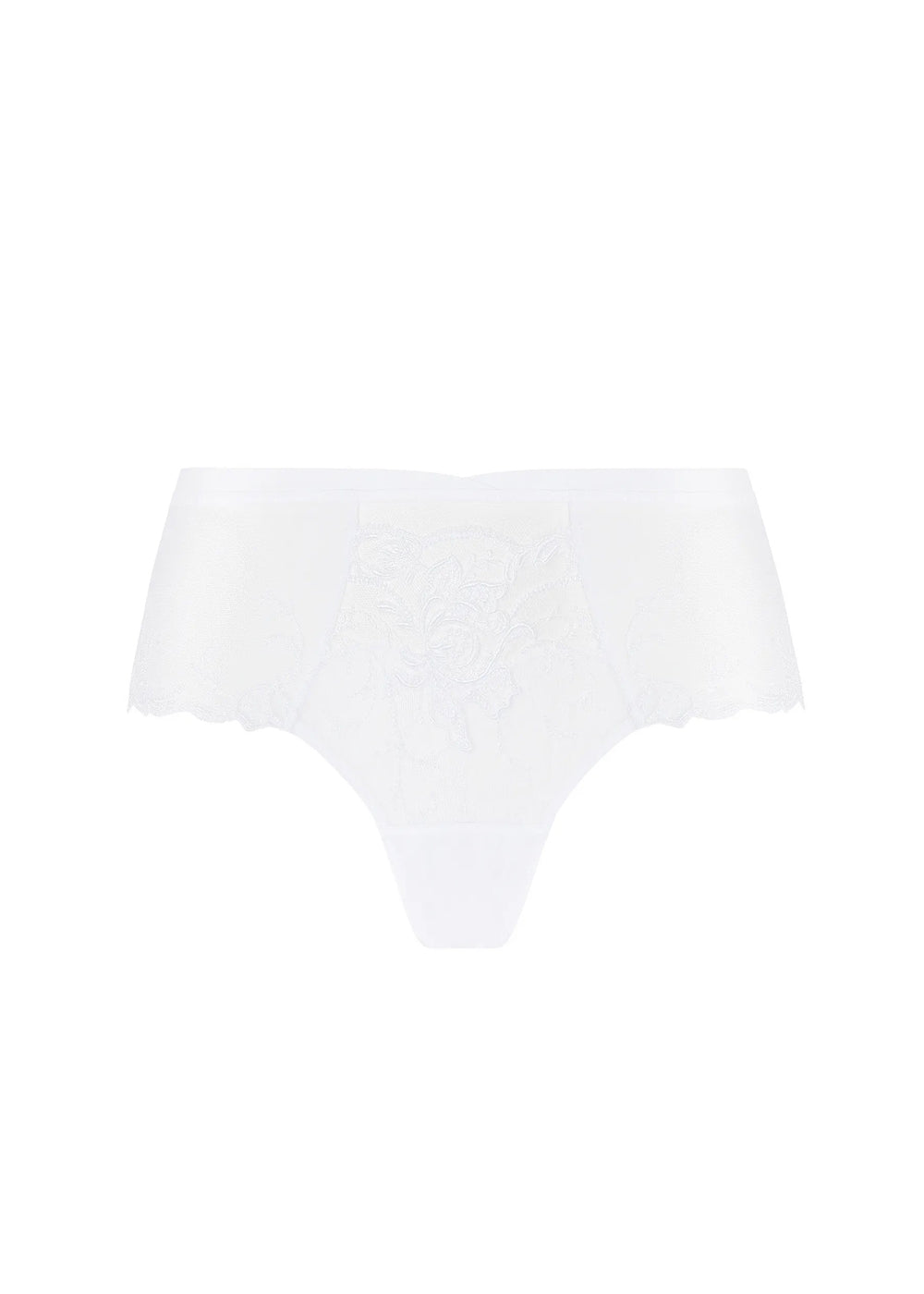 Lise Charmel Panty SOURCE BEAUTE weiß florale Spitze Tüll Komfortmesh