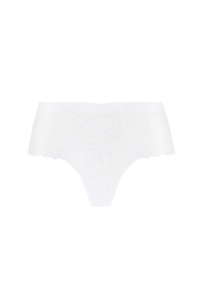 Lise Charmel Panty SOURCE BEAUTE weiß florale Spitze Tüll Komfortmesh