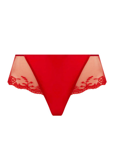 Lise Charmel Panty SPLENDEUR SOIE rot Seidensatin Spitze