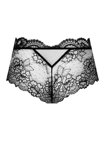 Lise Charmel Panty SUBLIME EN DENTELLE schwarz florale Spitze