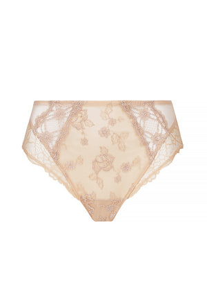 Lise Charmel Taillenslip SUBLIME EN DENTELLE hautfarben Satin mit Spitze