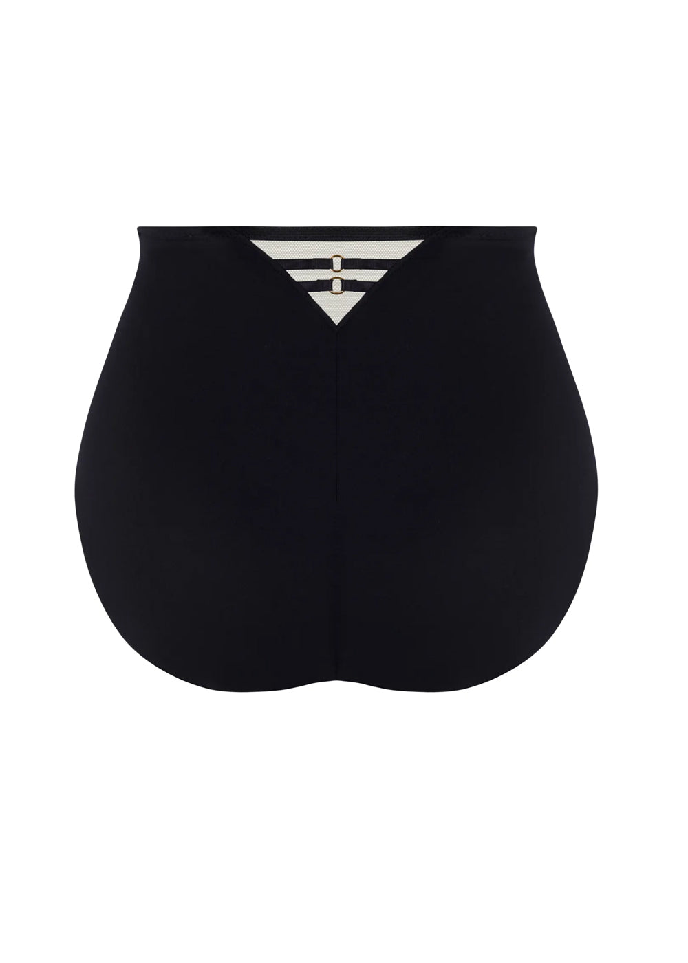 Lise Charmel Taillenslip BELLISSIME INCONNUE schwarz-rot mit Shape Barock-Spitze