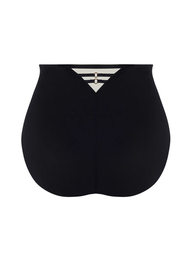 Lise Charmel Taillenslip BELLISSIME INCONNUE schwarz-rot mit Shape Barock-Spitze