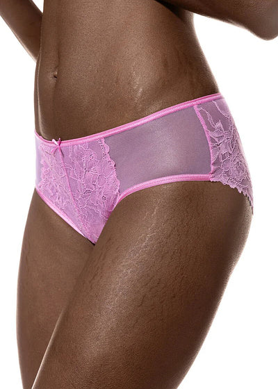 Mey Panty FABULOUS pink florale Spitze