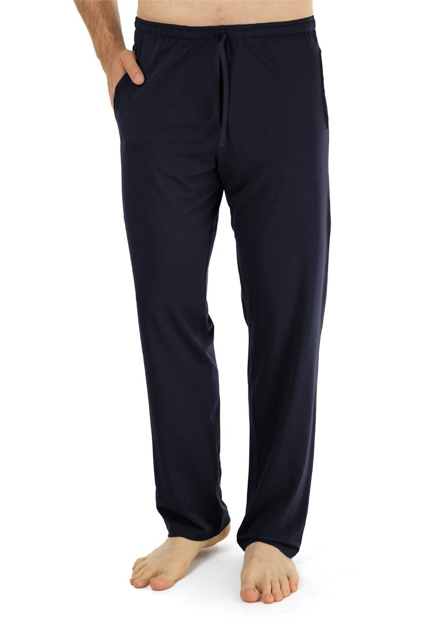 Novila Hose MIX & MATCH dunkelblau Gummibund Modal fließend