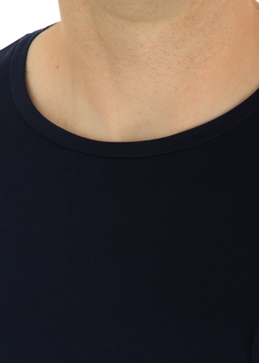 Novila T-Shirt MIX & MATCH dunkelblau kurzarm Rundhals-Ausschnitt