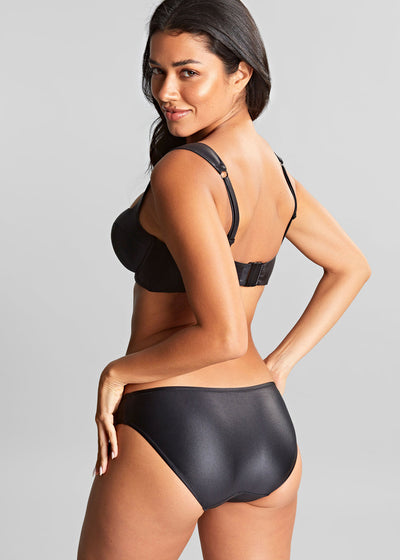 Panache Bikinihose OBSIDIAN schwarz Wet-Look