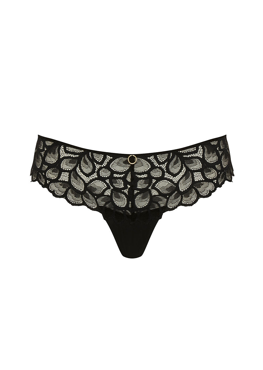 Panache String ALLURE schwarz Spitze