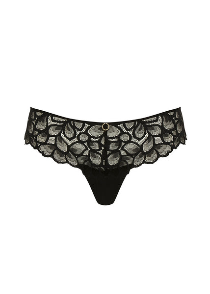 Panache String ALLURE schwarz Spitze