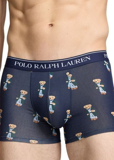 Polo Ralph Lauren Boxer MULTI dunkelblau mit Bären Logobund