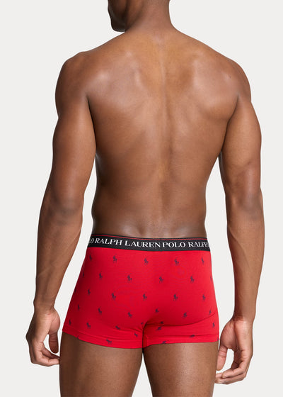 Polo Ralph Lauren  Boxer MULTI rot mit Logomuster