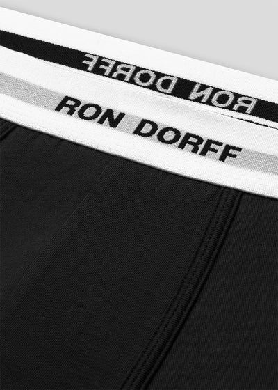 Ron Dorff Boxer BOXER BRIEFS schwarz Logobund