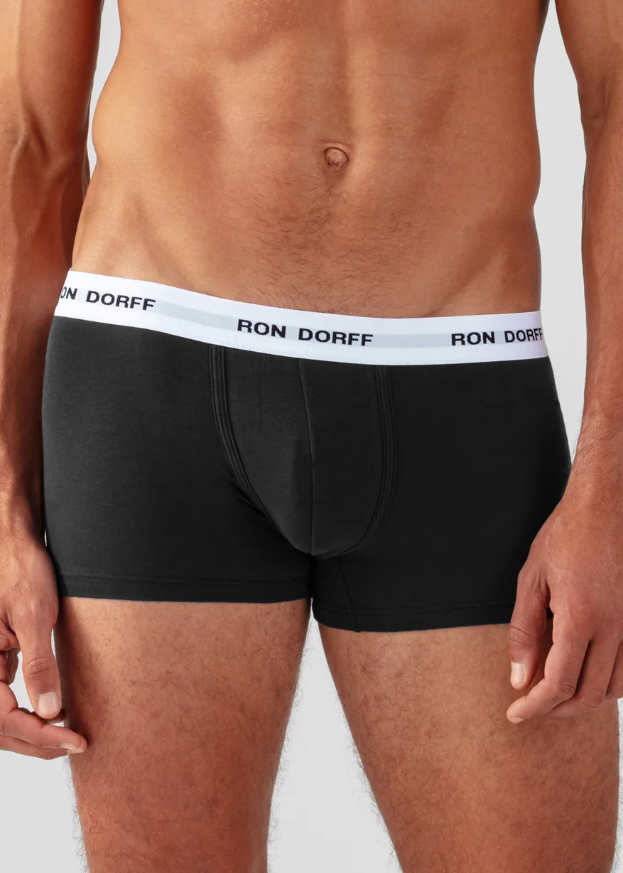 Ron Dorff Boxer BOXER BRIEFS schwarz Logobund