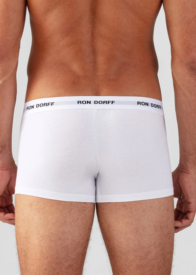 Ron Dorff Boxer BOXER BRIEFS weiß Logobund