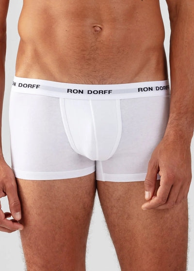 Ron Dorff Boxer BOXER BRIEFS weiß Logobund