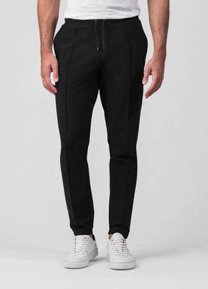 Ron Dorff Hose CITY PANTS schwarz im Jogger-Stil