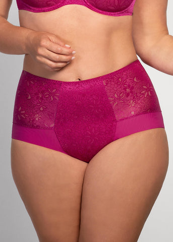 Ulla Miederhose ALICE pink hohe Taille Power-Lace-Ware